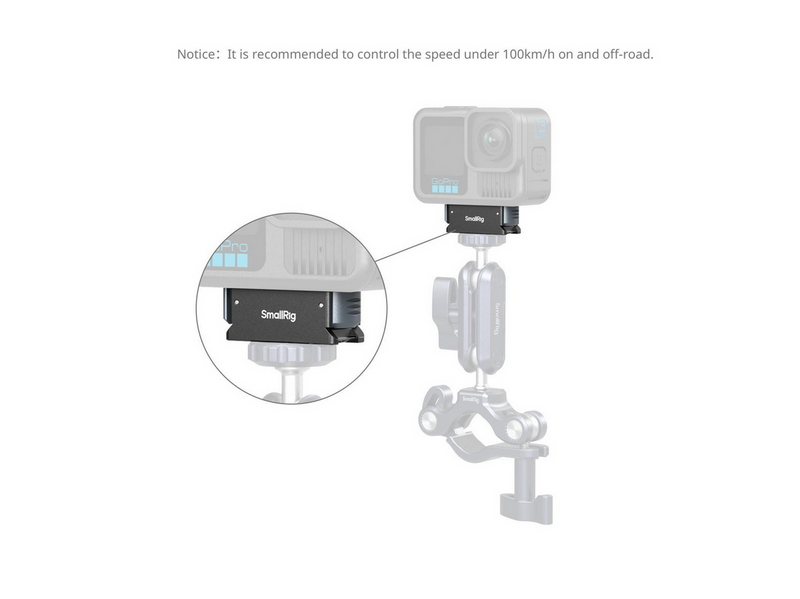 SmallRig 5437 Quick Release Adapter Mount for GoPro Hero Black 13