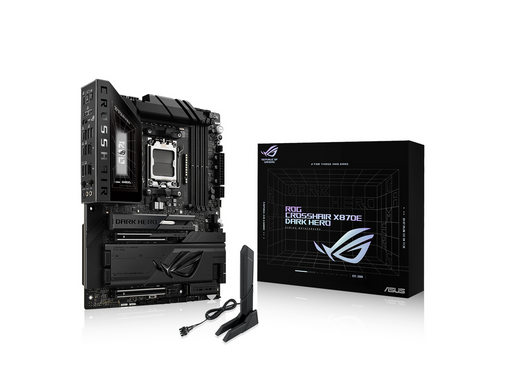 ASUS ROG CROSSHAIR X870E DARK HERO Mainboard - AMD X870E - AMD AM5 - DDR5 RAM - ATX