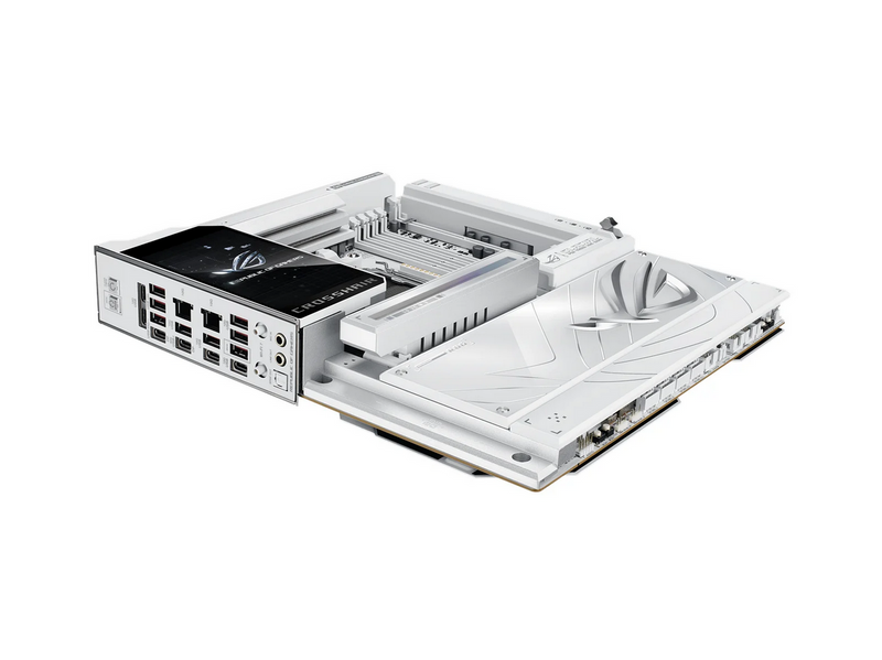 ASUS ROG CROSSHAIR X870E GLACIAL Mainboard - AMD X870E - AMD AM5 - DDR5 RAM - Extended ATX