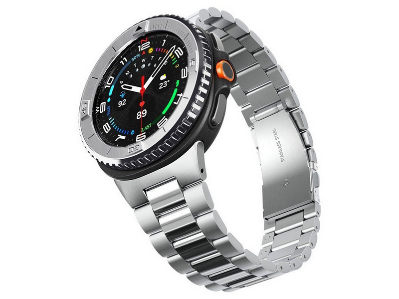 Spigen Bezel Tune (Pilot) - silver - Samsung Galaxy Watch 8 Classic 46mm