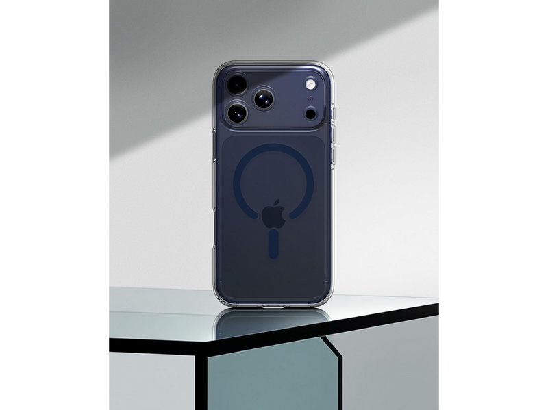 Spigen Ultra Hybrid MagSafe - clear deep blue - iPhone 17 Pro Max