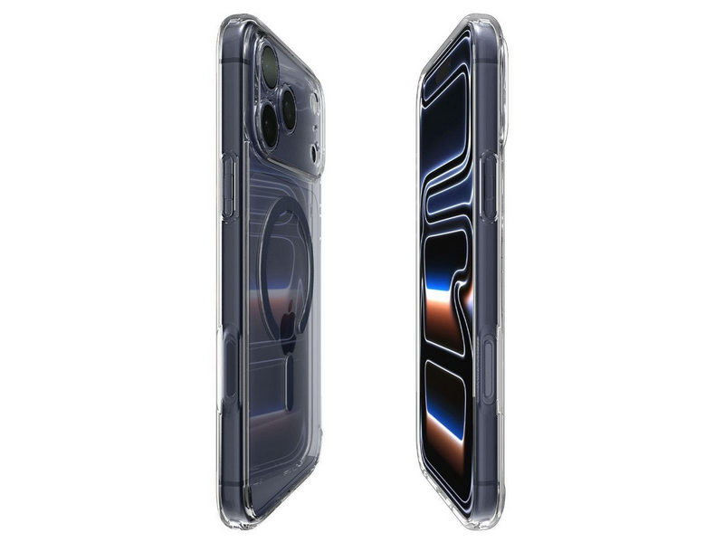 Spigen Ultra Hybrid MagSafe - clear deep blue - iPhone 17 Pro Max
