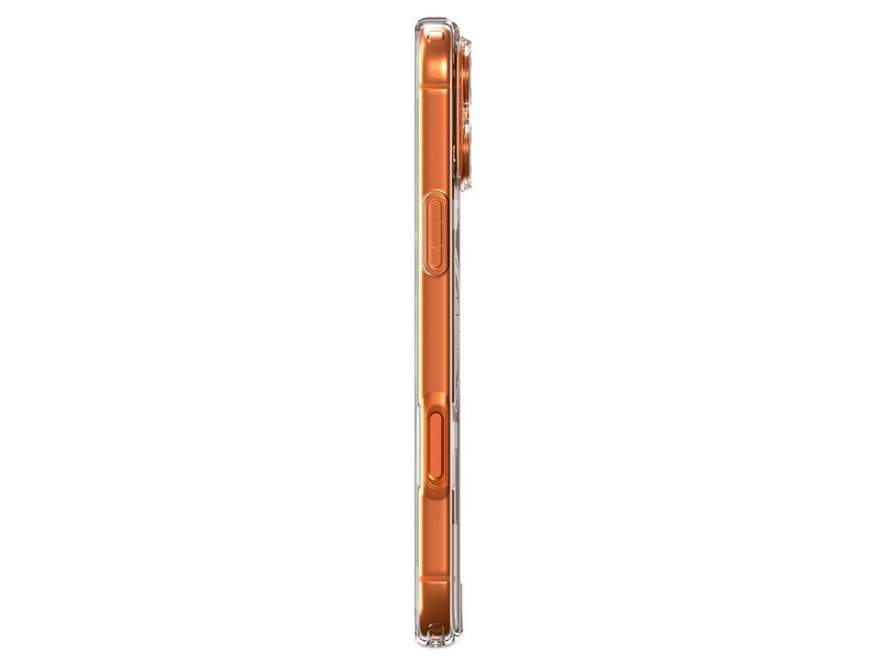 Spigen Ultra Hybrid MagSafe - clear orange - iPhone 17 Pro Max