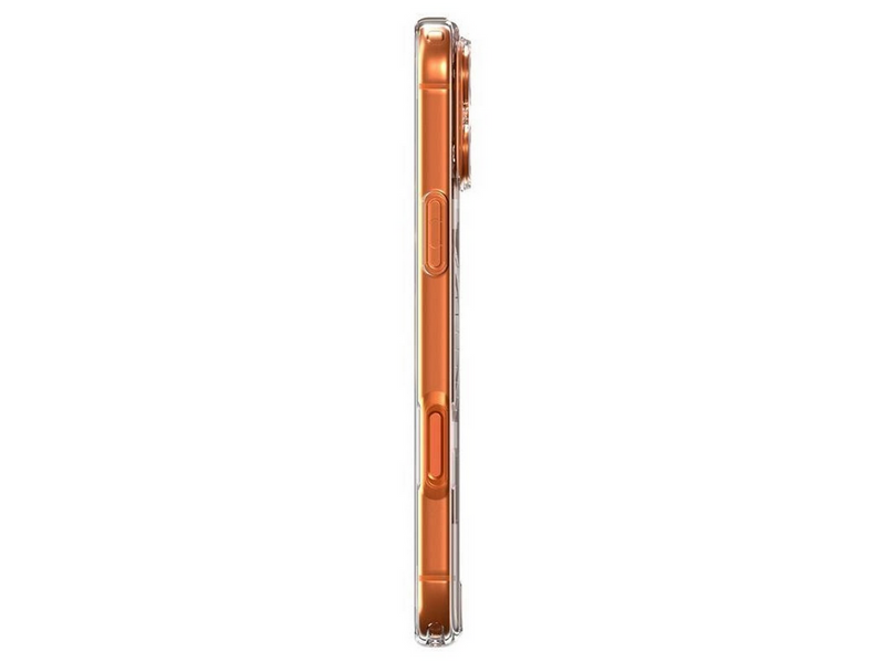 Spigen Ultra Hybrid MagSafe - clear orange - iPhone 17 Pro Max