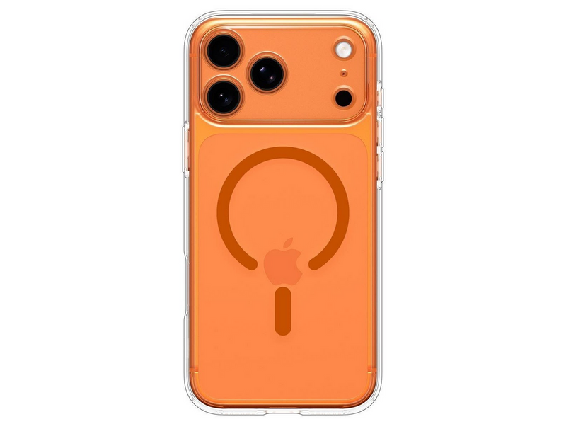 Spigen Ultra Hybrid MagSafe - clear orange - iPhone 17 Pro Max