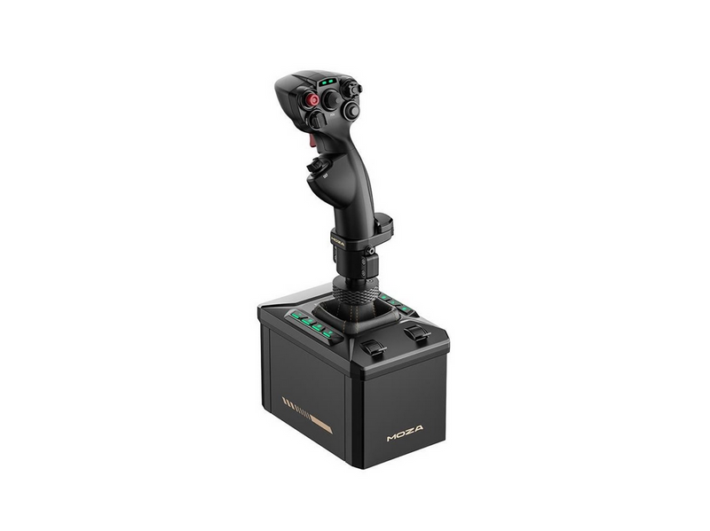 Moza Racing AB6 FFB Base + MHG Flightstick Bundle - Flight Simulator Base - PC