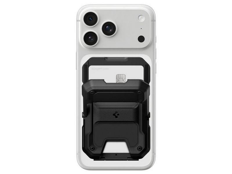 Spigen Tough Armor Pro Wallet MagSafe 5 Card - black