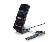 Spigen Essential MagSafe 2-in-1+C Wireless Charger EF302MOQ - black