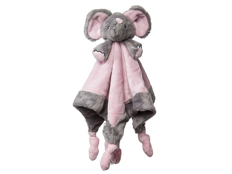 My Teddy CUDDLE CLOTH ELEPHANT PINK 35X35CM