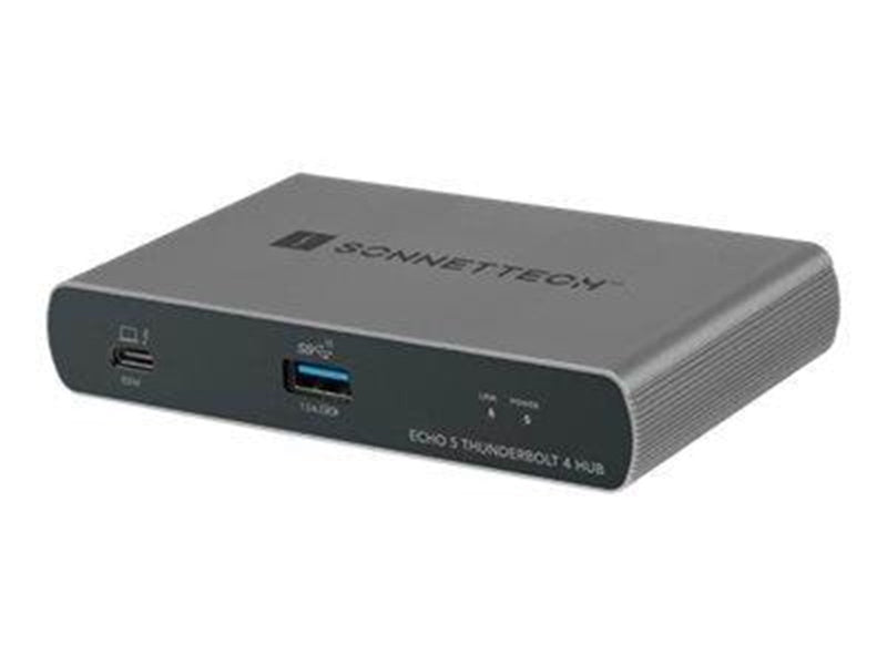 Sonnettech Echo 5 Thunderbolt 4 Dock USB-Hubs - 4 - Schwarz