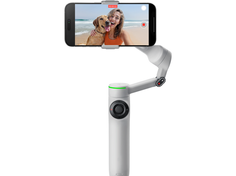 Insta360 Flow 2 Pro AI Tracker Bundle - Stone Gray