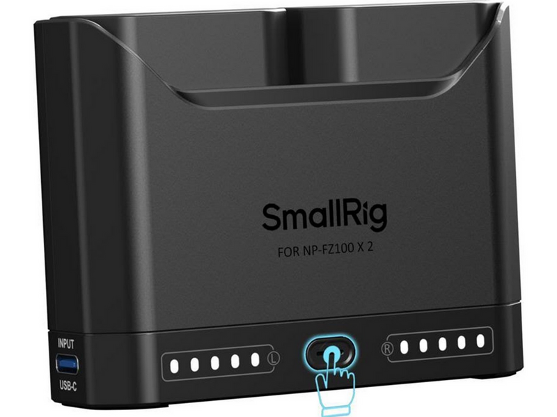 SmallRig 5483 Turbo Charging Kit for NP-FZ100 Camera Batteries