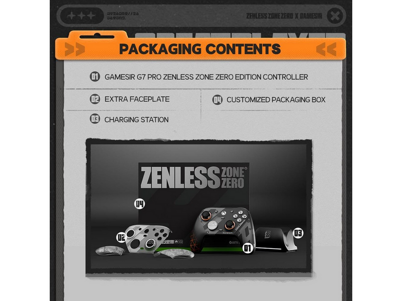 GameSir G7 Pro Wireless Game Controller - Zenless - Wireless Controller