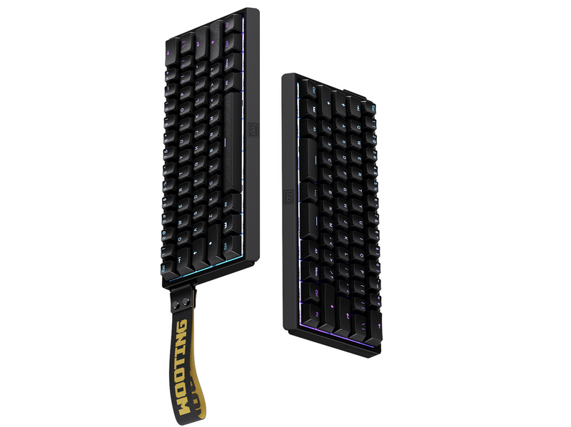 Wooting 60HE v2 Split Spacebar - Gaming Tastatur (TKL) - 60% - Englisch (US) - Schwarz