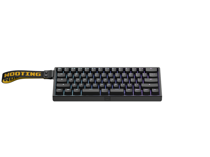 Wooting 60HE v2 Split Spacebar - Gaming Tastatur (TKL) - 60% - Englisch (US) - Schwarz
