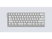 Wooting 60HE v2 - US-ANSI - Split - Aluminum - Gaming Tastatur (TKL) - 60% - Englisch (US) - Silber