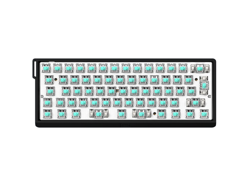 Wooting 60HE v2 - ISO - Split - Plastic - Gaming Tastatur (TKL) - 60% - ISO - Schwarz