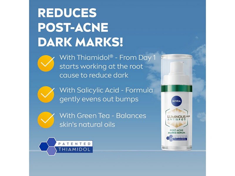 Nivea LUMINOUS 630 Post-Acne Marks Serum – 30 ml