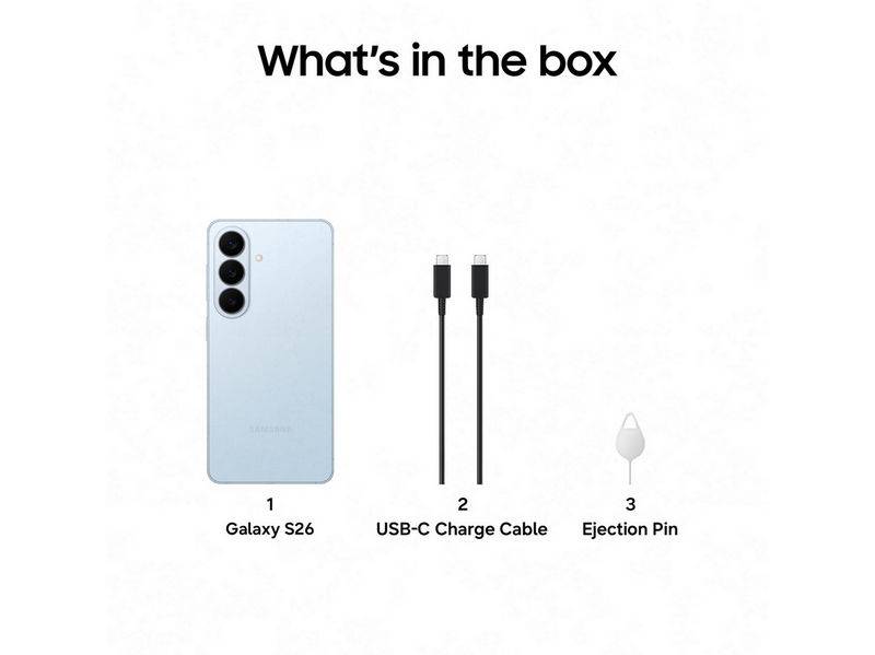 Samsung Galaxy S26 256GB/12GB - Sky Blue