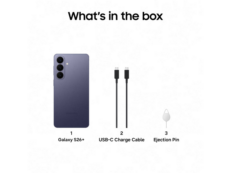 Samsung Galaxy S26+ 256GB/12GB - Cobalt Violet