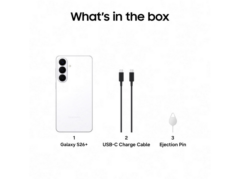 Samsung Galaxy S26+ 256GB/12GB - White