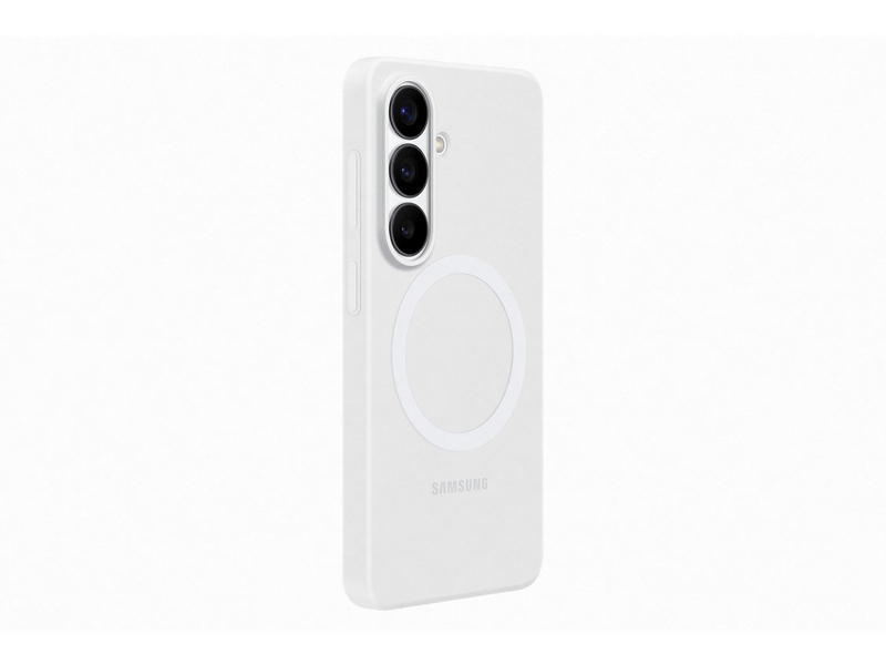 Samsung Galaxy S26 Silicone Magnet Case - White
