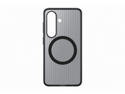 Samsung Galaxy S26 Rugged Magnet Case - Black Transparent