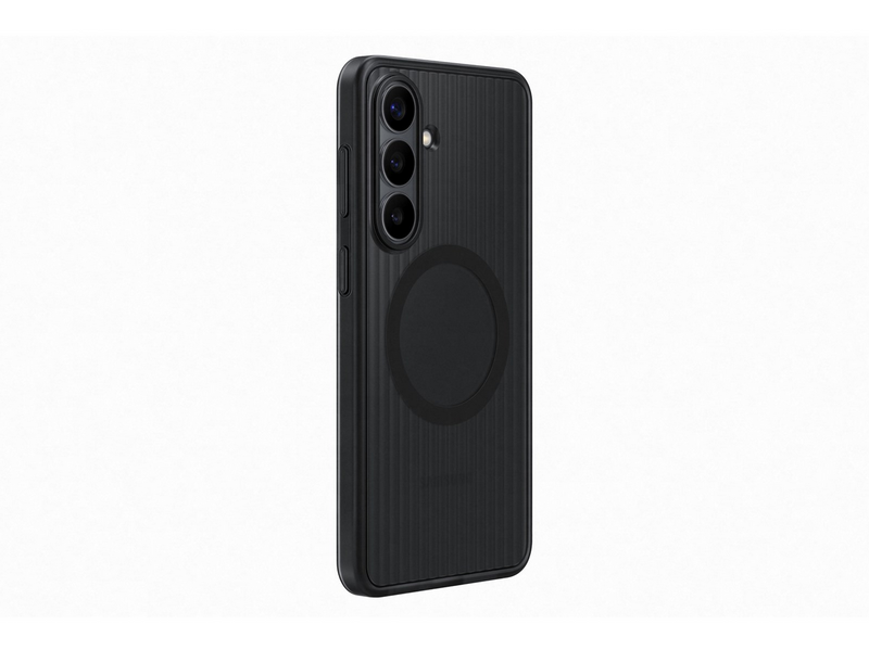 Samsung Galaxy S26+ Rugged Magnet Case - Black Transparent