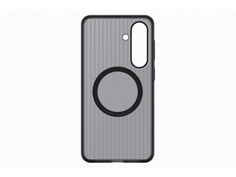 Samsung Galaxy S26+ Rugged Magnet Case - Black Transparent