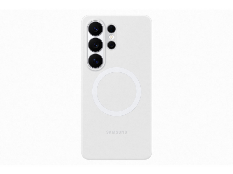 Samsung Galaxy S26 Ultra Silicone Magnet Case - White
