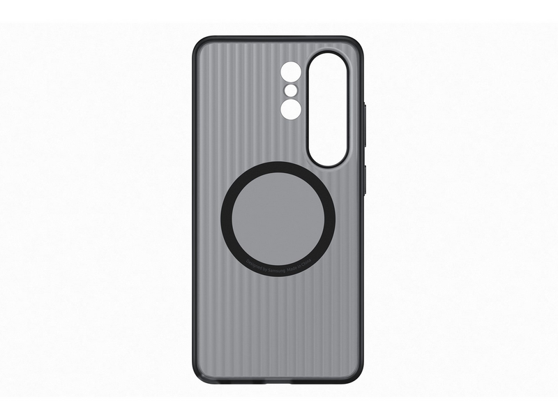 Samsung Galaxy S26 Ultra Rugged Magnet Case - Black Transparent
