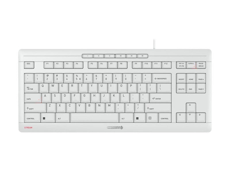 Cherry STREAM TKL - Tastaturen - Englisch - Grau