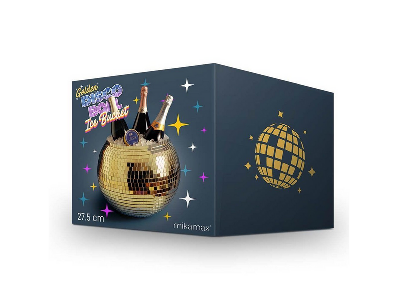 Mikamax Golden Ice Bucket