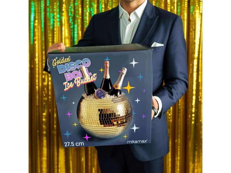 Mikamax Golden Ice Bucket