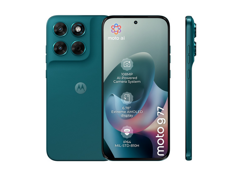 Motorola moto g77 128GB/8GB - PANTONE Shaded Spruce
