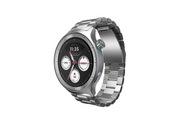 Motorola moto watch - Matte Silver + PANTONE Herbal Garden band