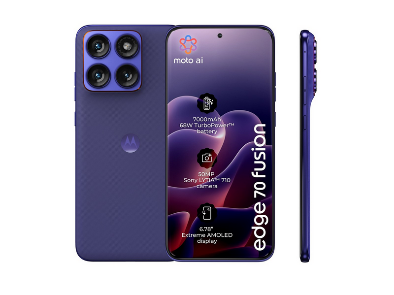 Motorola edge 70 fusion 256GB/8GB - PANTONE Orient Blue