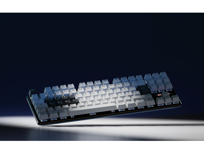 Pulsar PCMK 3 HE TKL - Gaming Tastatur (TKL) - 80% - ISO - Weiss