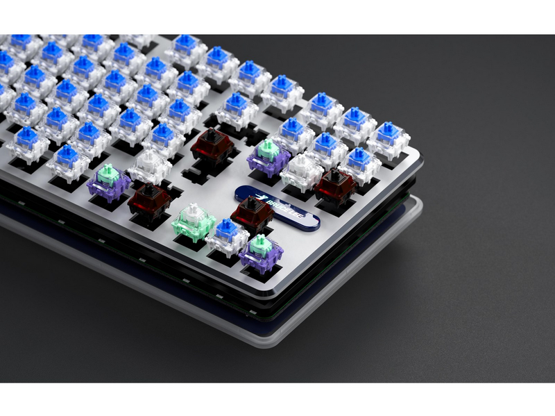 Pulsar PCMK 3 HE TKL (Bruce Lee 85th edition) - Gaming Tastatur (TKL) - 80% - Nordic ISO - Weiss