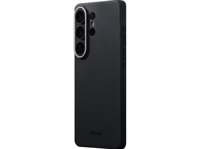 PITAKA Edge Case - Black/Grey Twill - Samsung Galaxy S26 Ultra