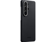 PITAKA Edge Case - Black/Grey Twill - Samsung Galaxy S26 Ultra