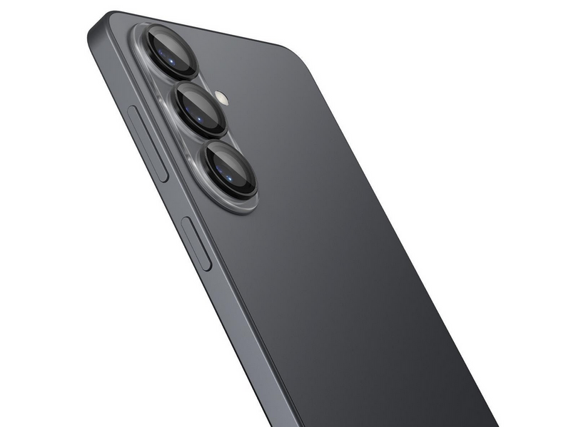 Spigen Glass tR EZ Fit Optik Pro HD 2 Pack - black - Samsung Galaxy S26