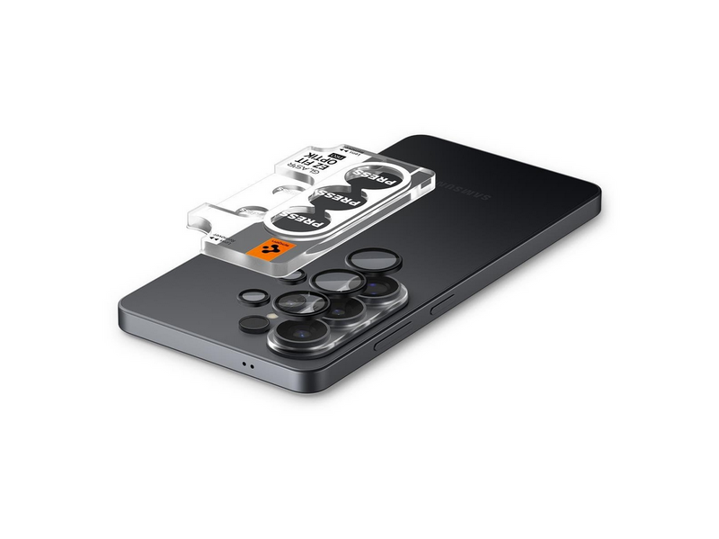 Spigen Glass tR EZ Fit Optik Pro HD 2 Pack - black - Samsung Galaxy S26 Ultra