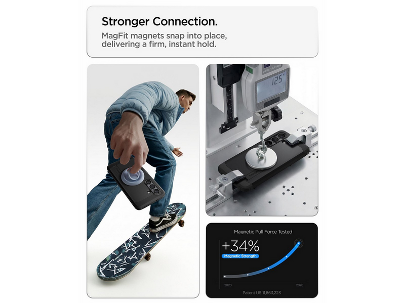 Spigen Tough Armor MagSafe - black - Samsung Galaxy S26
