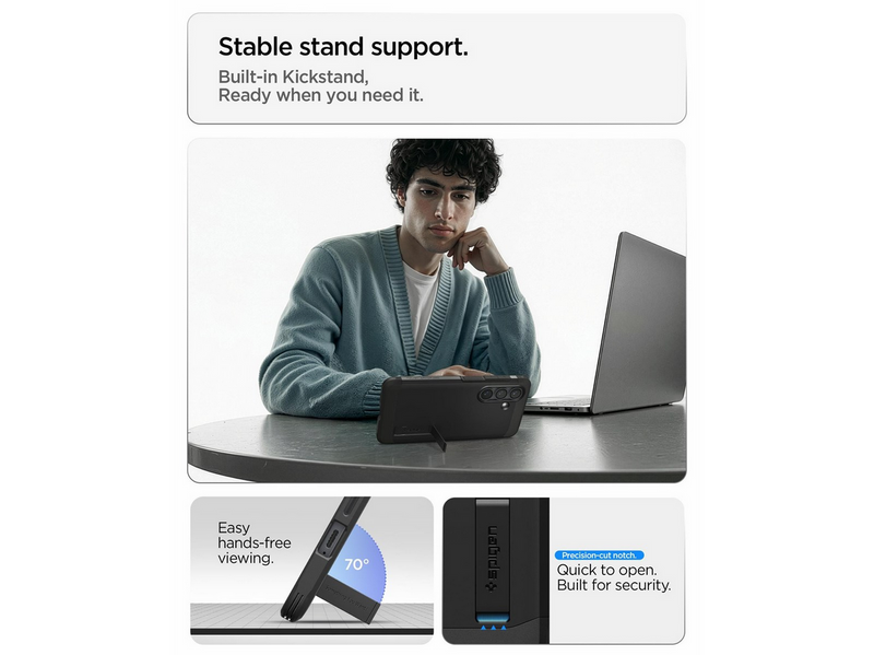 Spigen Tough Armor MagSafe - black - Samsung Galaxy S26+