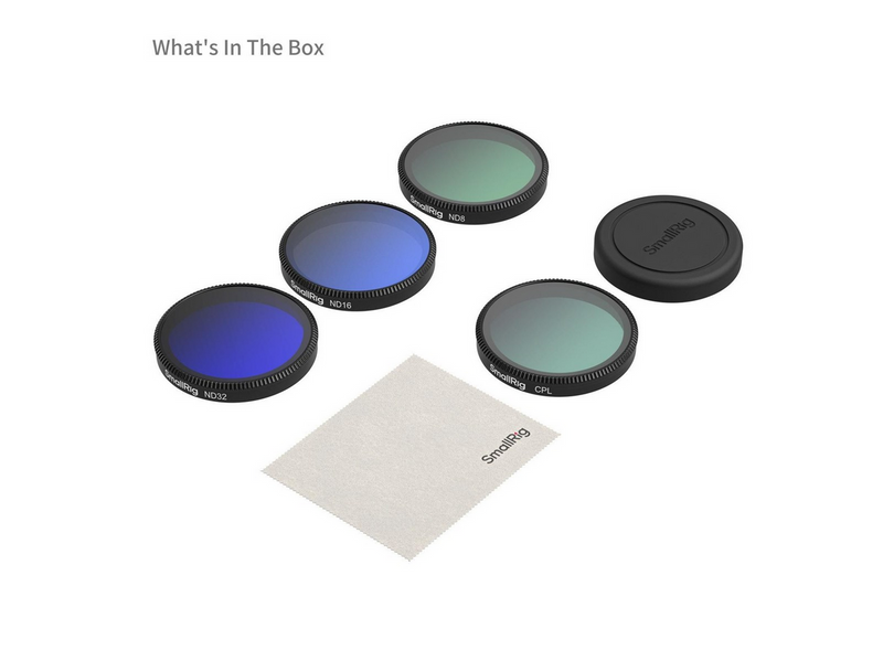 SmallRig 5895 ND Filter Kit for DJI Osmo Action 6