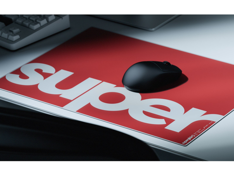 Pulsar Superglide V3 Glass Pad Type-S - Large - Rot