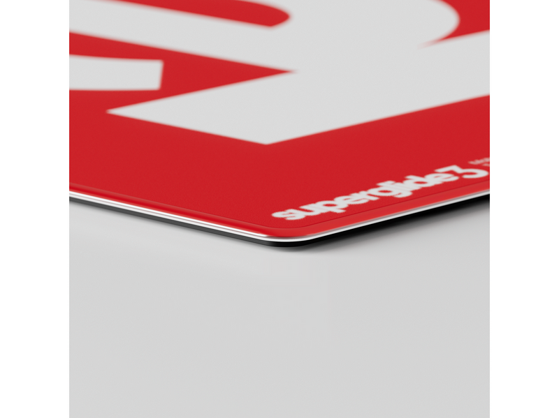 Pulsar Superglide V3 Glass Pad Type-S - Large - Rot