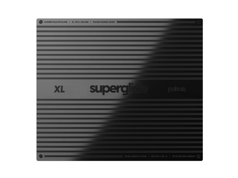 Pulsar Superglide V3 Glass Pad Type-S - XL - Schwarz