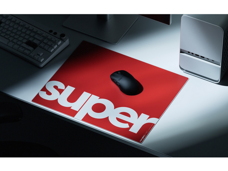 Pulsar Superglide V3 Glass Pad Type-S - XL - Rot